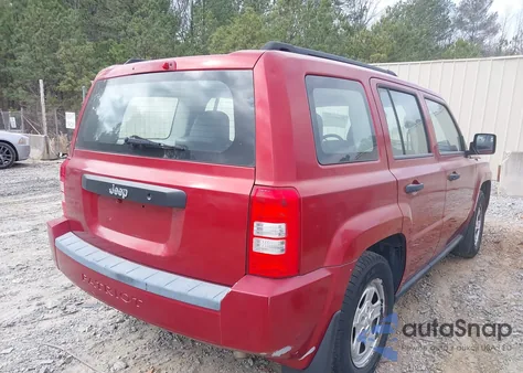 2008 Jeep Patriot Sport from USA, damaged, VIN 1J8FT28098D714899